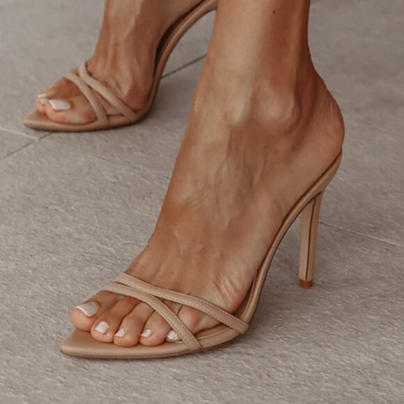 Covet SHAE Nude Heels, 38 - Picture 4 of 11